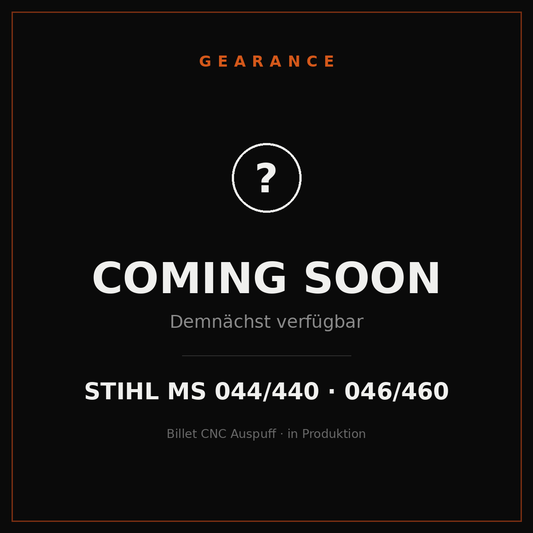 Billet CNC Auspuff – Stihl MS 044/440 & 046/460