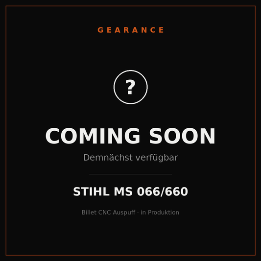 Billet CNC Auspuff – Stihl MS 066/660