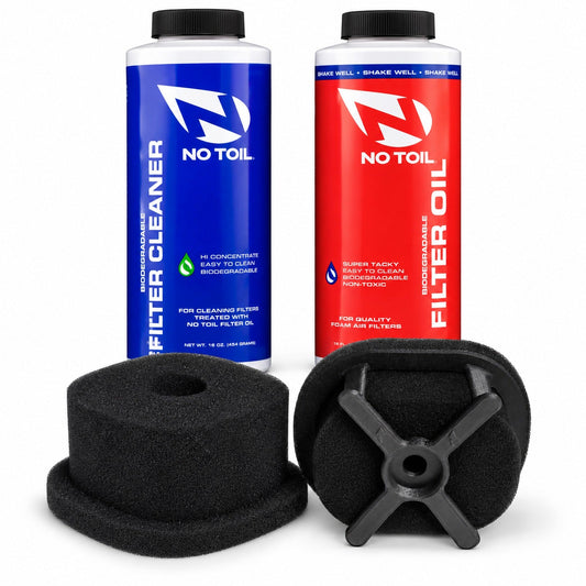 Luftfilter Komplett-Set mit zwei Filtern, Filterkäfig und No Toil Set
