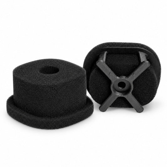 Zwei Schaumstoff-Luftfilter mit Filterkäfig für Stihl MS 500i und MS 661